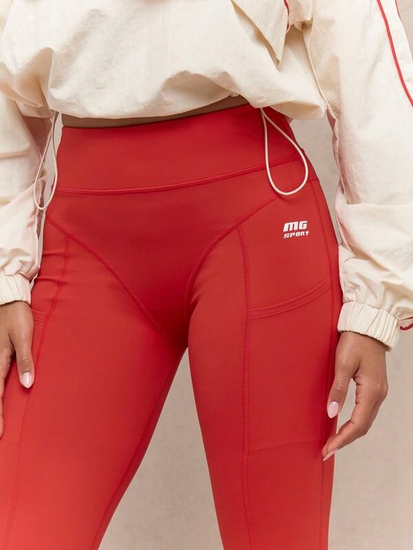 Missguided MISSGUIDED High Waist Sports Leggings With Side Pockets