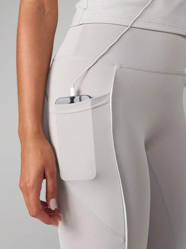 Missguided MISSGUIDED High Waisted Athletic Leggings With Compression Fit