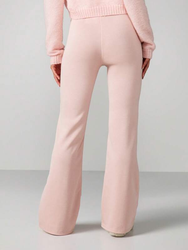 Missguided MISSGUIDED High Waisted Flared Lounge Leggings
