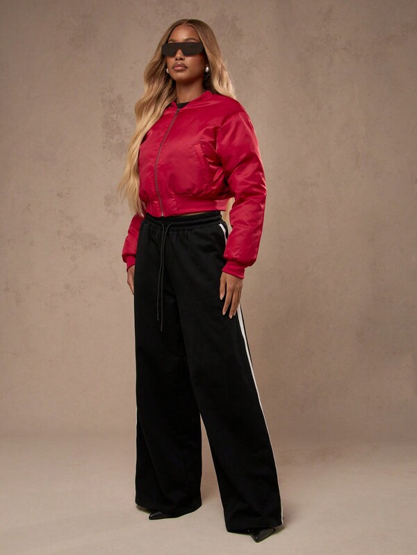 Missguided MISSGUIDED Cropped Bomber Winter Coats
