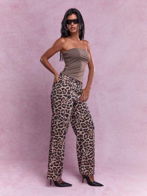 Missguided MISSGUIDED Jersey Bandeau Top