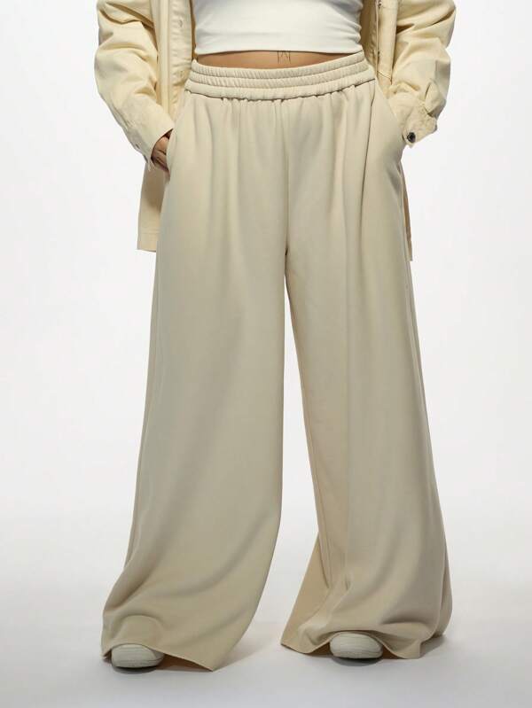 missguided MISSGUIDED MISSGUIDED PLUS Plus Size Soft Palazzo Sweatpants