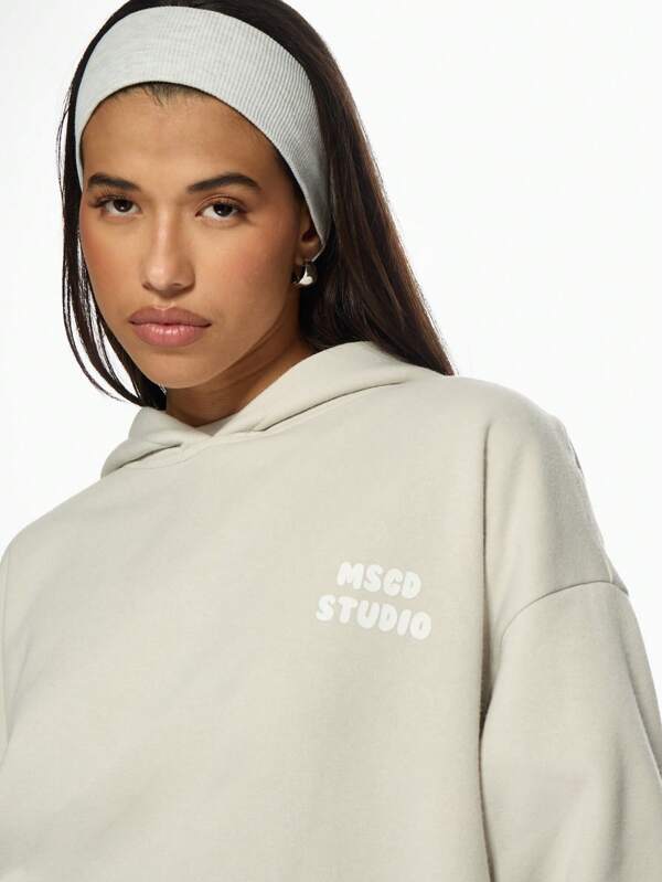 Missguided MISSGUIDED Msgd Studio Oversized Comfortable Sweatshirt With Centre Pocket