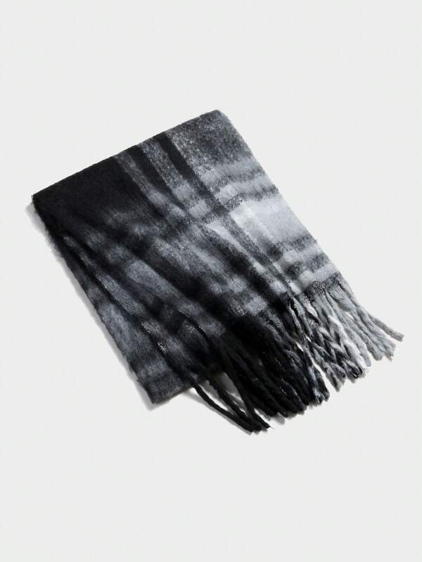 Missguided MISSGUIDED Ombre Gradient Scarf With Fringe