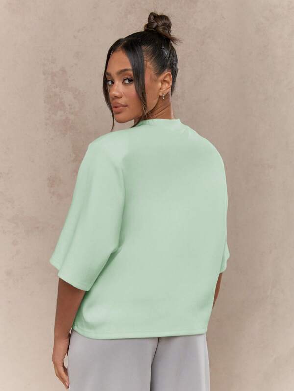 Missguided MISSGUIDED Oversized Basic Essential Casual T-Shirt