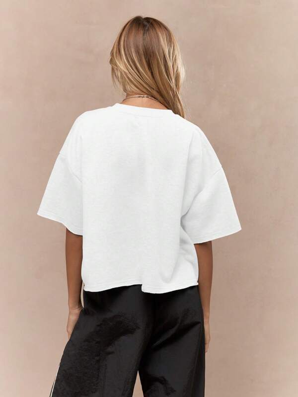 Missguided MISSGUIDED Oversized Boxy Cut T-Shirt Urban Streetwear