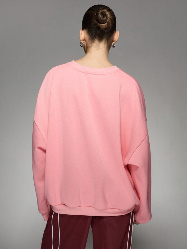 Missguided MISSGUIDED Oversized Crew Neck Sweatshirt