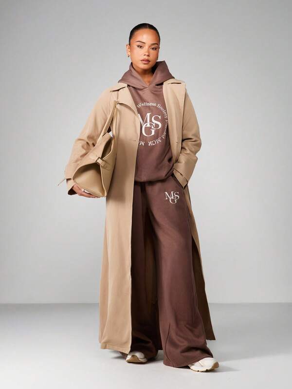 Missguided MISSGUIDED Oversized Hoodie With Drawstring Pocket