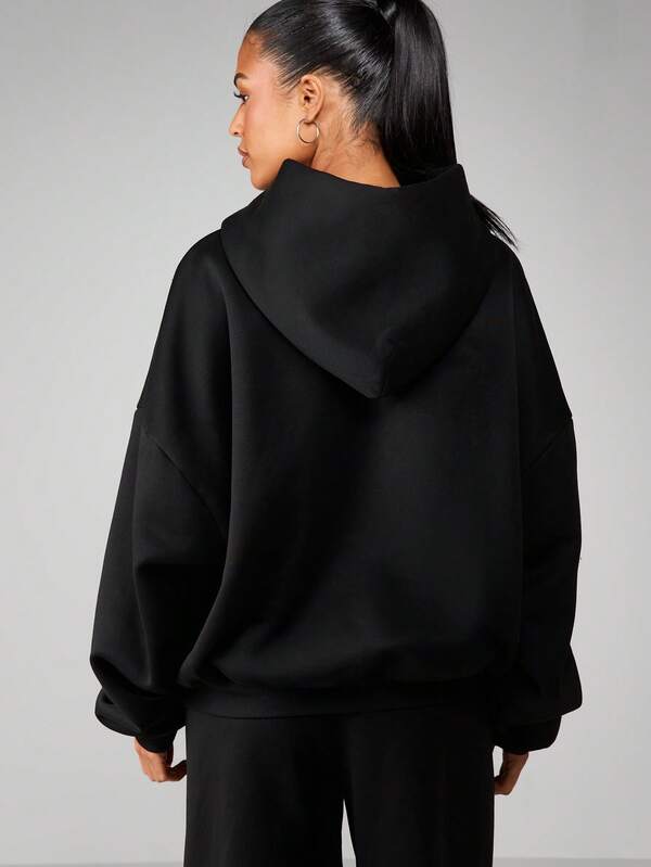 Missguided MISSGUIDED Oversized Hoodie With Front Pocket