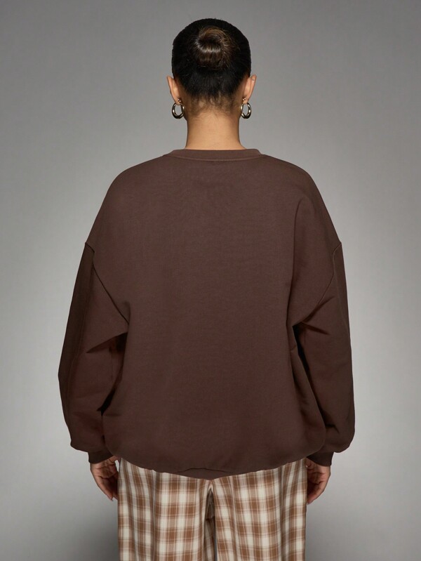 Missguided MISSGUIDED Oversized New York Graphic Sweatshirt