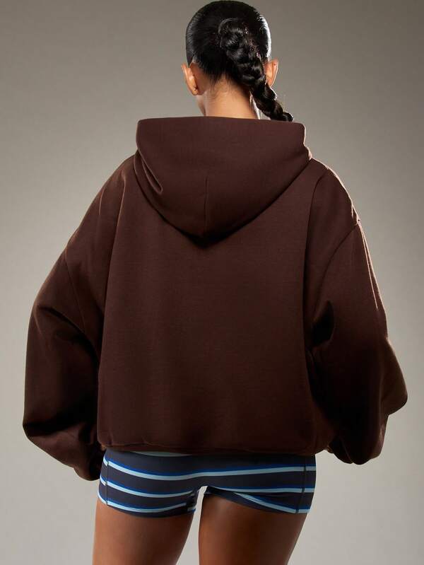 Missguided MISSGUIDED Oversized Pullover Hoodie With Drawstring