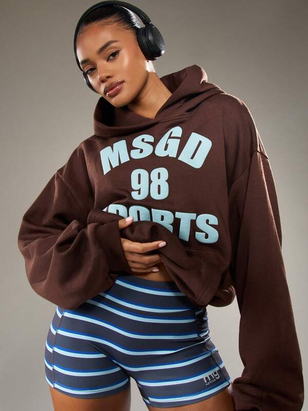 Missguided MISSGUIDED Oversized Pullover Hoodie With Drawstring