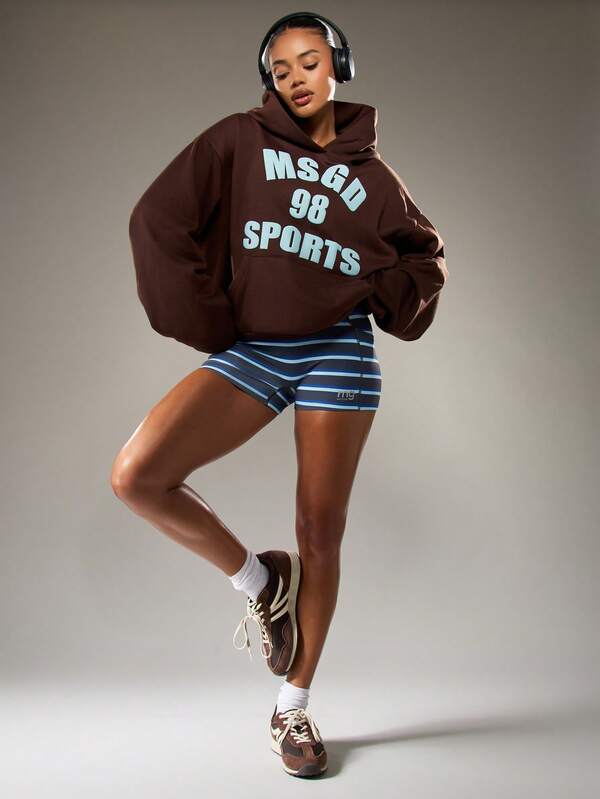 Missguided MISSGUIDED Oversized Pullover Hoodie With Drawstring