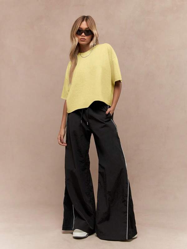 Missguided MISSGUIDED Oversized Soft Relaxed Fit Women T-Shirt