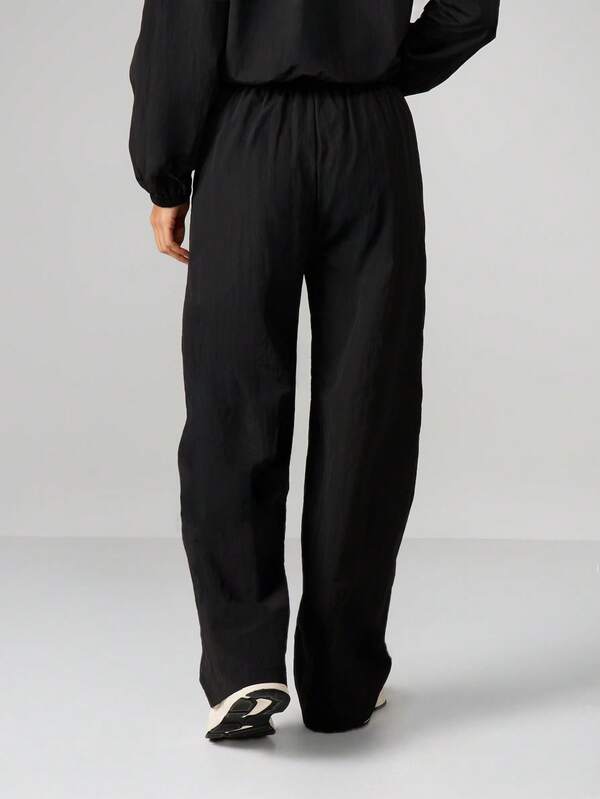 Missguided MISSGUIDED Oversized Track Pants With Elastic Waistband