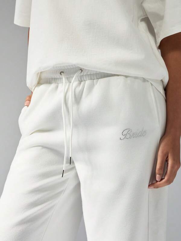 Missguided MISSGUIDED Oversized Wide Leg Jogger Sweatpants With Pockets