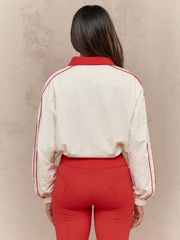 Missguided MISSGUIDED Performance Half Zip Athletic Track Jacket