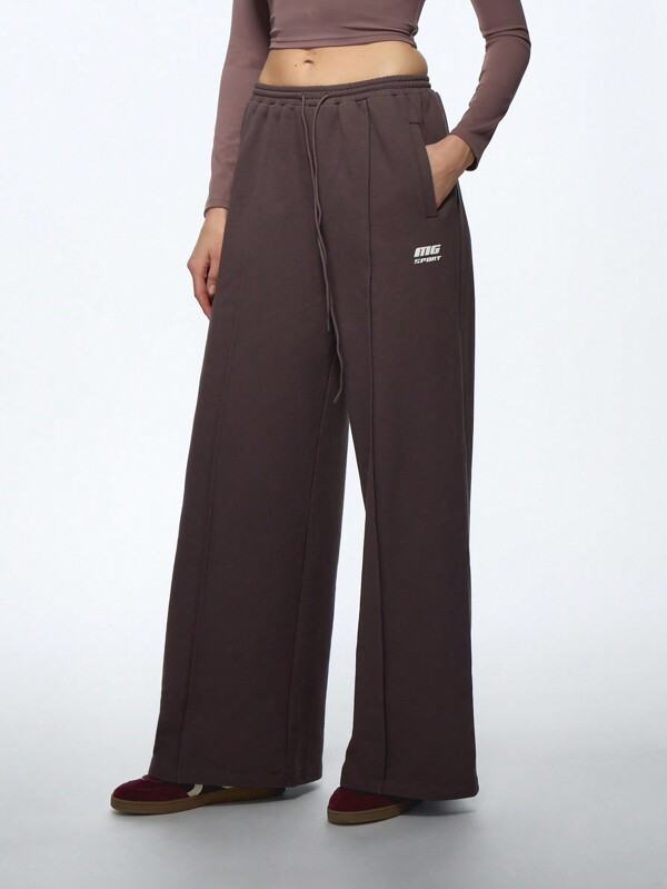 missguided MISSGUIDED Pin Tuck Wide Leg Sweatpants For Women