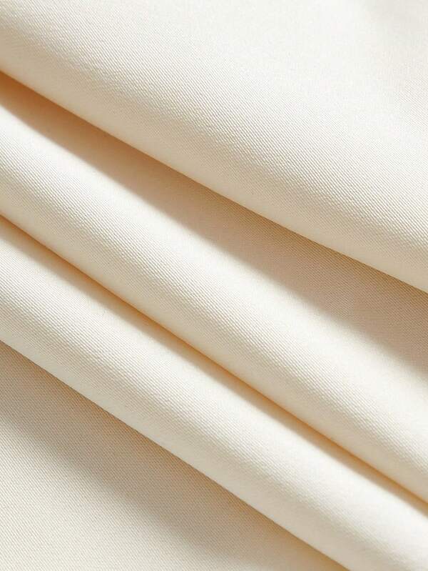 Missguided MISSGUIDED Plunge Neck Bell Sleeve Lace Up Blouse