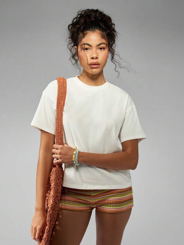 Missguided MISSGUIDED Positano Amalfi Coast Italian Graphic Print Oversized T-Shirt