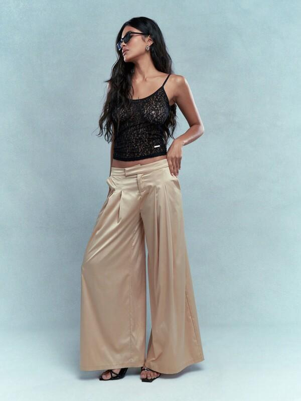 Missguided MISSGUIDED Rave Sheer Lace Cami Top For Summer