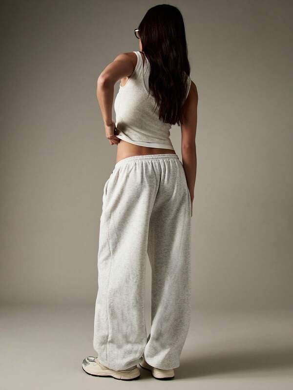 Missguided MISSGUIDED Relaxed Cuffed Joggers With Drawstring Waist