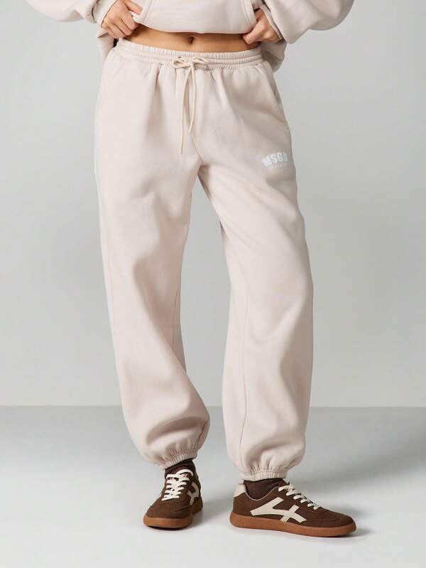 missguided MISSGUIDED Relaxed Cuffed Joggers With Drawstring