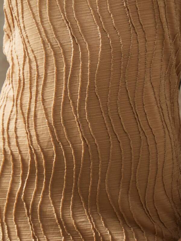 Missguided MISSGUIDED Ruched Pleated Bodycon Mini Dress