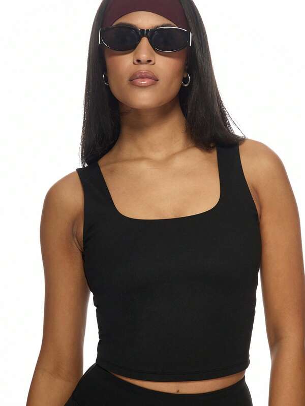 Missguided MISSGUIDED Seamless Performance Sports Tank Top