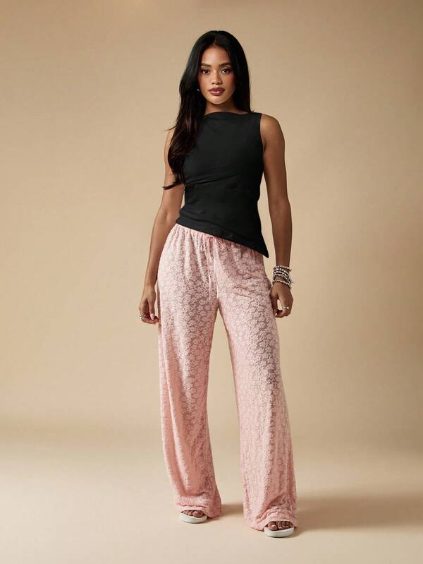 Missguided MISSGUIDED Sleeveless Jersey Tank Top With Ruched Asymmetric Hem