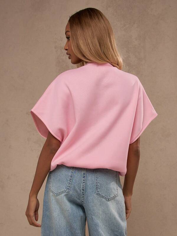 Missguided MISSGUIDED Sleeveless Loose Fit Casual Athletic Sweatshirt