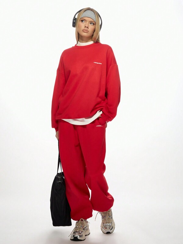 Missguided MISSGUIDED Soft Cozy Oversized Pullover Sweatshirt
