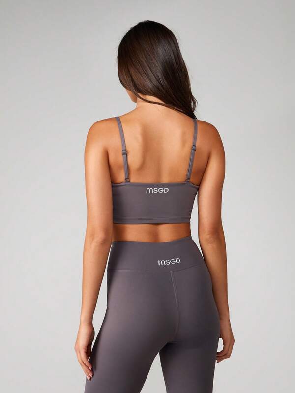 Missguided MISSGUIDED Sports Bra With Adjustable Straps