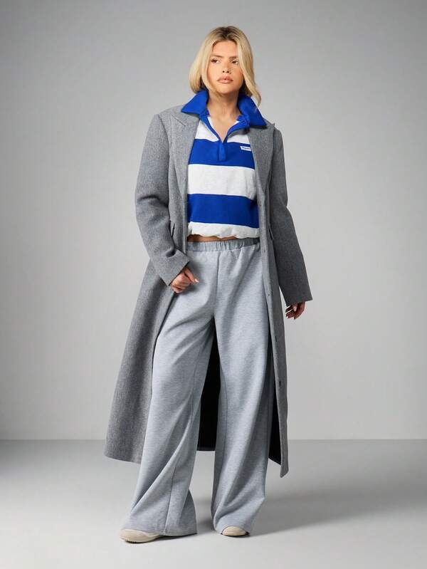 Missguided MISSGUIDED Striped Rugby Shirt With Collar