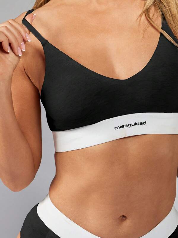 Missguided MISSGUIDED Supportive High Impact Sports Bralette