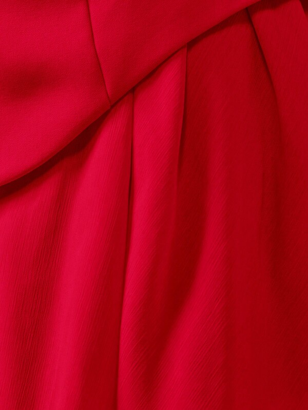 Missguided MISSGUIDED Tailored Strapless Mini Dress With Fitted Bodice And Pleated Skirt