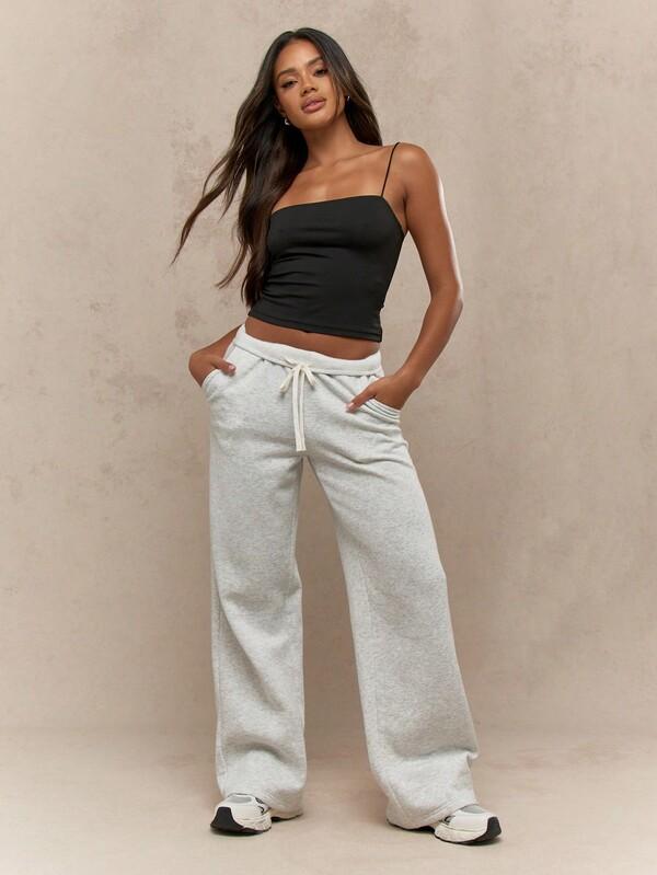 Missguided MISSGUIDED Thin Strap Bandeau Cami With Square Neckline