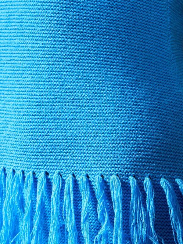 Missguided MISSGUIDED Ultimate Statement Fringe Sleeveless Bodycon Mini Dress