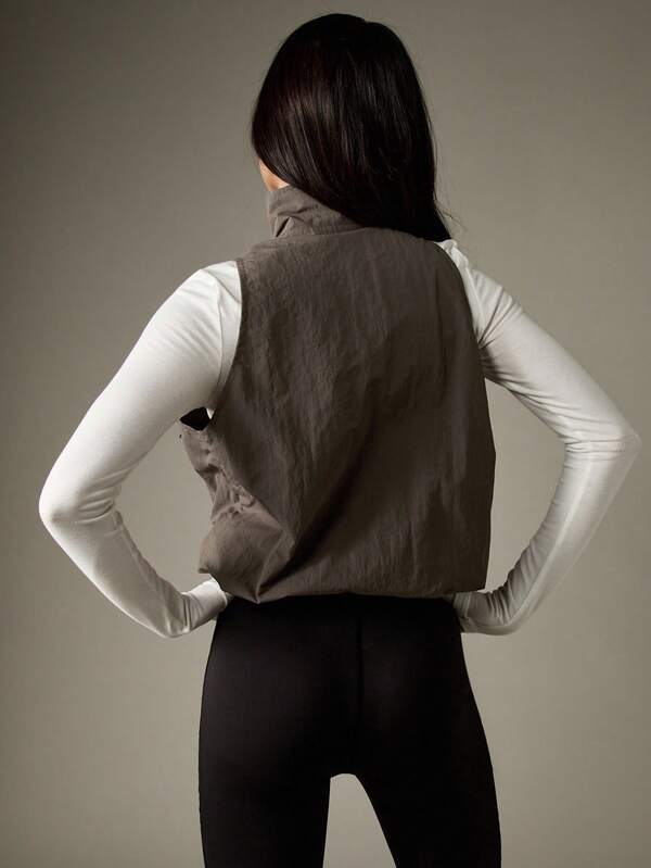 Missguided MISSGUIDED Utility Vest With Cargo Pockets