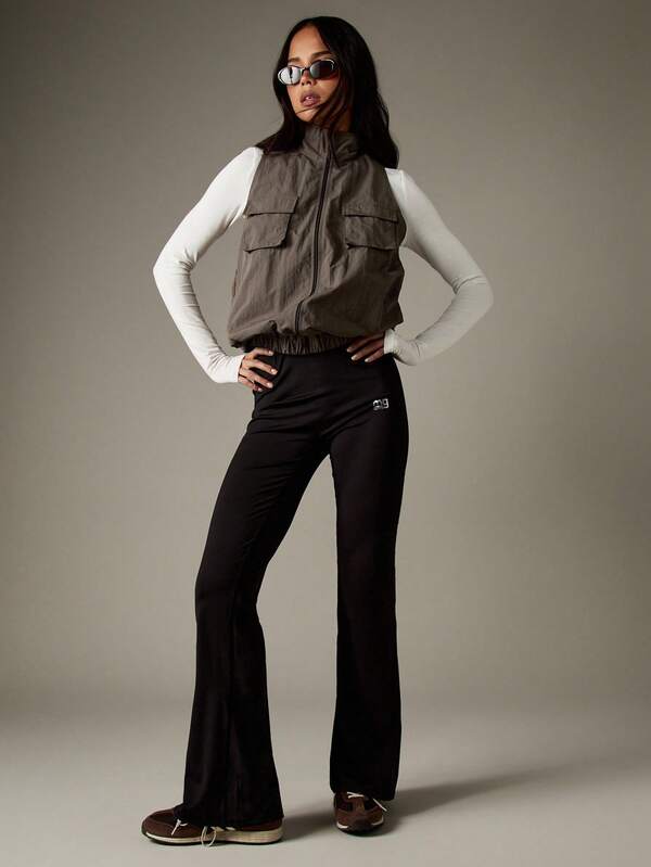 Missguided MISSGUIDED Utility Vest With Cargo Pockets
