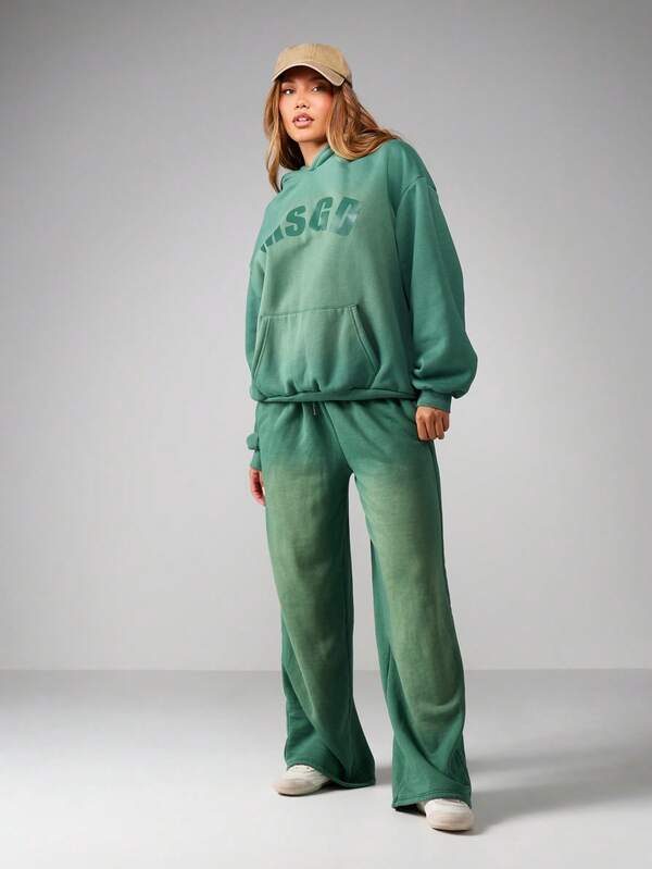 Missguided MISSGUIDED Wide Leg Drawstring Sweatpants With Pockets