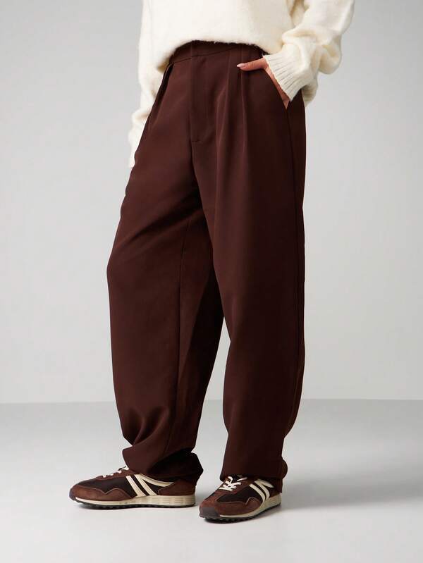 missguided MISSGUIDED Wide Leg High Waisted Palazzo Pants