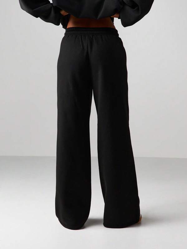 Missguided MISSGUIDED Wide Leg Joggers With Drawstring Waist