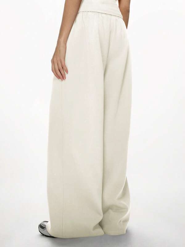 Missguided MISSGUIDED Wide Leg Oversized Fit Casual Sweatpants