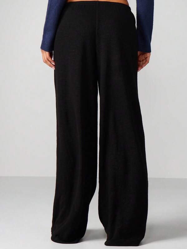 Missguided MISSGUIDED Wide Leg Palazzo Pants With Drawstring