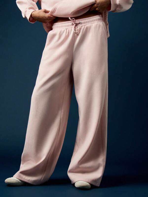 Missguided MISSGUIDED Wide Leg Sweatpants With Drawstring And Elastic Waist