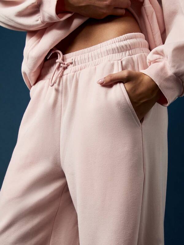 Missguided MISSGUIDED Wide Leg Sweatpants With Drawstring And Elastic Waist