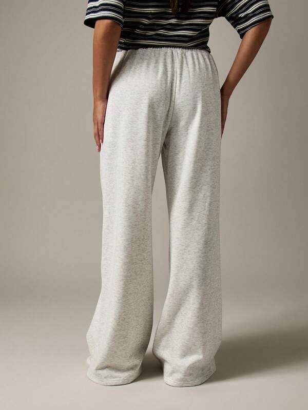 Missguided MISSGUIDED Wide Leg USA Sweatpants With Drawstring And Side Pockets