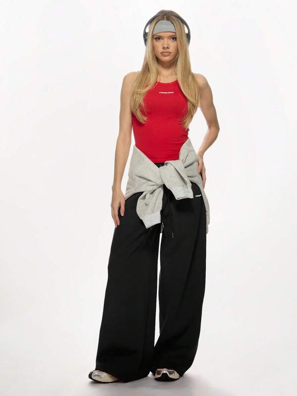 Missguided MISSGUIDED Wide Leg Workout Casual Sweatpants