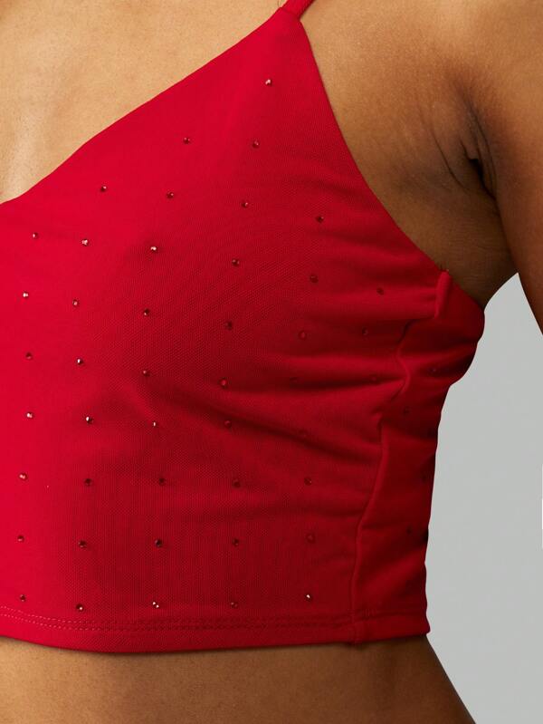 Missguided MISSGUIDED Women Glam Crystal Embellished Bodycon Maxi Dress